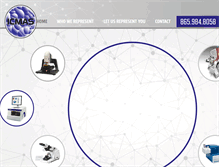 Tablet Screenshot of icmas.com